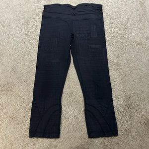 Lululemon Black Logo Leggings